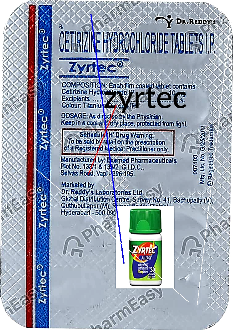 Zyrtec faut il une ordonnance